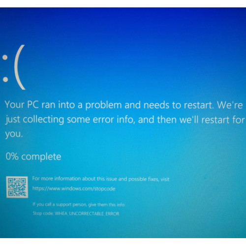 Помилка whea_uncorrectable_error