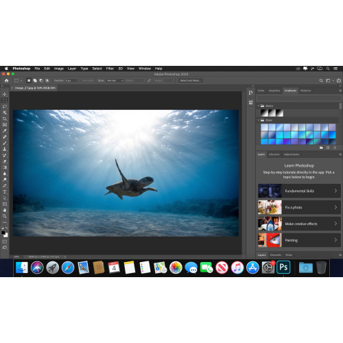 Встановлення Adobe Photoshop на Mac