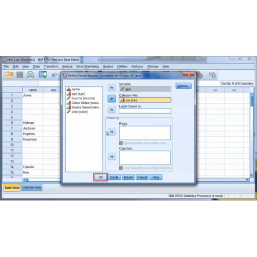 Встановлення IBM SPSS Statistics