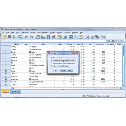 Встановлення IBM SPSS Statistics