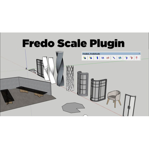 Установка плагина Fredo6 Fredo Scale для SketchUp