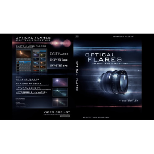 Установка Video Copilot Optical Flares
