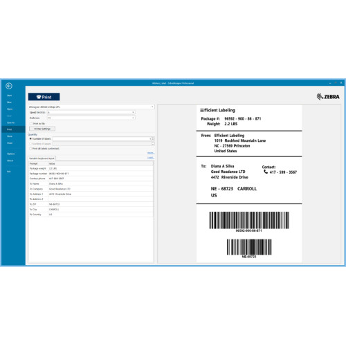 Установка Zebra Designer 3 Pro