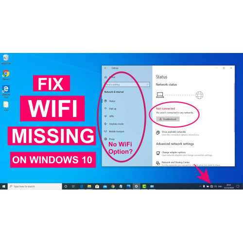 Усунення неполадок Wifi на ноутбуці